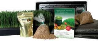 The Wheatgrass Growing Kit is everything you need to grow healthy 
