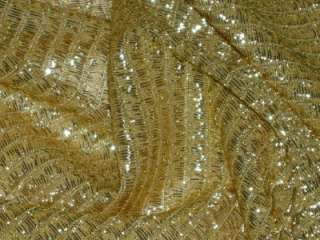 GOLD METALLIC FABRIC SPECIALTY GOLD LAME FABRIC 2Way stretch 1of a 