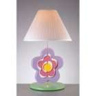 Lite Source Hippie Spinning Flower Lamp, Pastel  