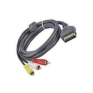  24 pin XBox Connector to 3 RCA Male Cable 7ft