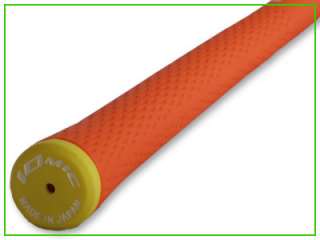 New IOMIC Sticky Golf Grip, Orange / Yellow, SET OF 8  