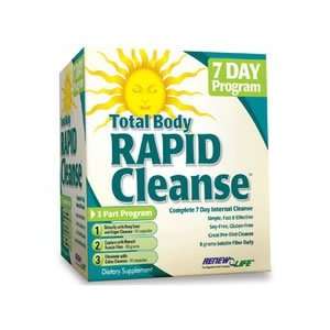  Renew Life Total Body Rapid Cleanse 7 day Kit (Multi Pack 