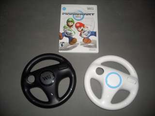 Super Mario Kart for Nintendo Wii 2 Steering Wheels