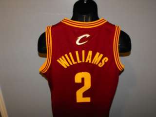   Williams Cleveland CAVALIERS 2XLarge Adidas SWINGMAN Rev30 Jersey 6TU