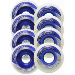   Skate Wheels YOUTH HILO 59/68mm INDOOR ROLLER HOCKEY Blue Sports