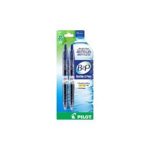   Roller Pens Made from Recycled Bottles, 2 Count, Fine Point, Blue (6