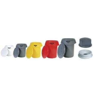   Rubbermaid Brute Round Containers and Lids RCP2620GRA Kitchen