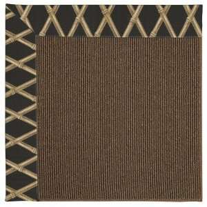   Zoe Java Sisal 2007 Charcoal 356 5 x 8 Area Rug