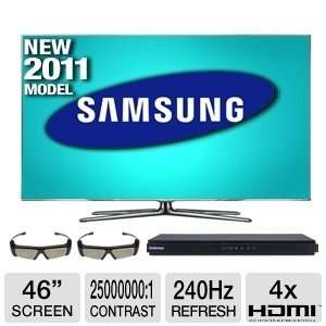  Samsung UN46D8000 46 Class 3D LED HDTV Bundle 