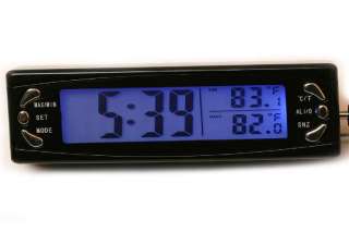 Brand new Multifunctional Alarm Clock/Thermometer for your car.