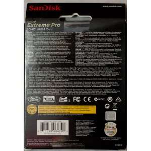  SanDisk Extreme Pro 16GB SDHC UHS 1 Memory Card (SDSDXPA 