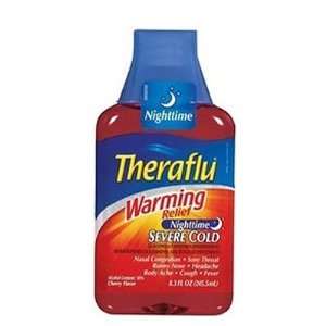  Theraflu  Warming Relief Daytime, Severe Cold & Cough, 8oz 
