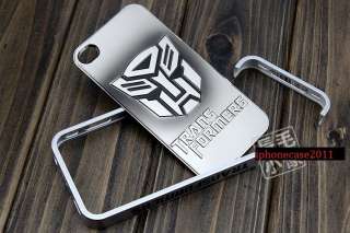 New Luxury Transformers Autobots Chrome Deluxe 3D FULL Hard Case Cover 
