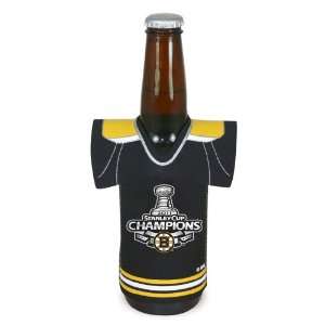 Boston Bruins 2011 NHL Stanley Cup Champions Bottle Jersey Koozie 