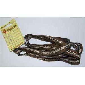    Hostess Cup Cake Swirl Boys/Girls Brown Shoelaces 