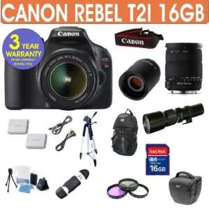  Canon Rebel T2i + Sigma 18 200mm F3.5 6.3 DC OS Lens 