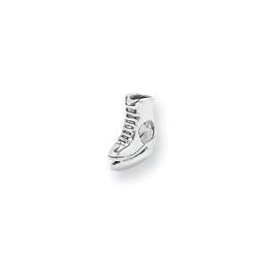   Ice Skate Charm in Silver for Pandora and most 3mm Bracelets Jewelry