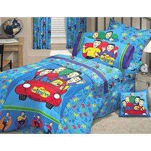   pre owned toddler wiggles twin comforter perfect for a wiggles fan