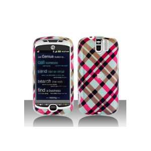   myTouch 3G Slide Graphic Case   Pink Plaid Cell Phones & Accessories