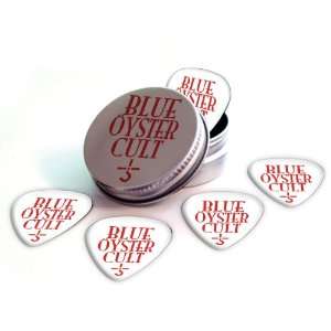   Cult Logo Guitar Picks X 5 (2 Sided Print) in Tin Musical Instruments