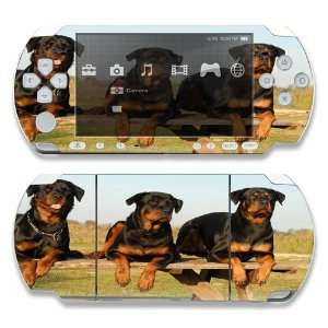  Sony PSP 1000 Skin Decal Sticker  Rottweilers Everything 