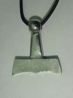   hammer necklace Norse Viking thors mjollnir pendant SCA 9732B  