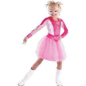  Spider Girl Pink Classic Toddler / Child Costume / Pink   Size Small