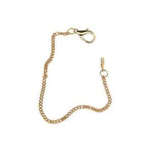  Universal 9 inch Gold Pager Chain, Lobster Clip 