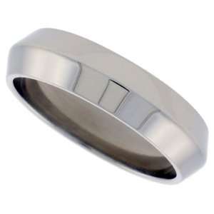  Stainless Steel 1/4 in. (6mm) High Polished Triangular Wire Band 