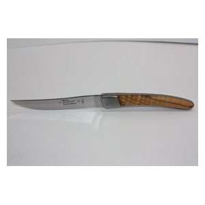  Steak knives   olive wood handle
