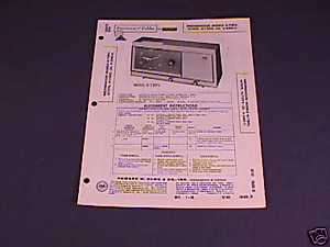 Photofact Westinghouse H   718T5 Series Radio Manual A1  