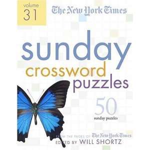 com The New York Times Sunday Crossword Puzzles Volume 31 50 Sunday 