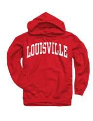 Louisville Cardinals Red Arch Hooded Sweatshirt