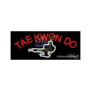  Tae Kwon Do Logo LED Business Sign 11 Tall x 27 Wide x 1 