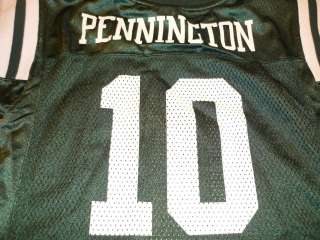   Pennington New York Jets football jersey size child Medium 5 6  