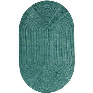  Dover Chenille Area Rug   36x56, Teal