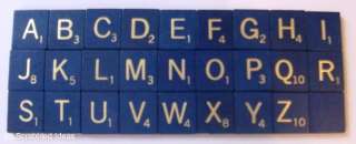 SCRABBLE TILES   Your Pick of One (or more) Wooden Letters / Pieces