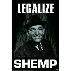  3 Stooges Legalize Shemp Poster Print 