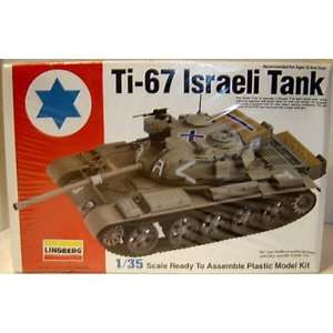  Ti 67 Israeli Tank Lindberg 1/35 Scale Model Toys & Games