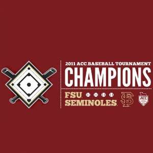   ACC Baseball Tournament Champions T shirt   Garnet