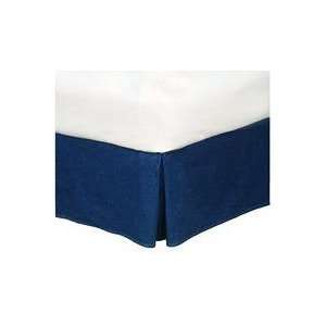  Room Essentials Twin Bedskirt   Blue Tailored Skirt with 