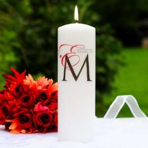  Our New Monogram Unity Candles