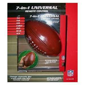  FOOTBALL NFL 7 N 1 UNIVERSAL TV REMOTE CONTROL