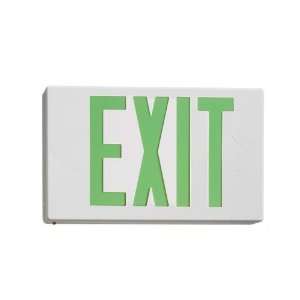 Green LED Exit Sign with Battery Back up