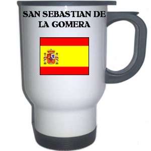 Spain (Espana)   SAN SEBASTIAN DE LA GOMERA White Stainless Steel 