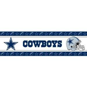  Dallas Cowboys 1 Roll 15ft Wall Paper Border Sports 