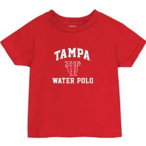    Tampa Spartans Red Baby Water Polo Arch T Shirt