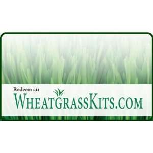  Wheatgrasskits $100 Gift Card   Wheatgrass, Sprouts 