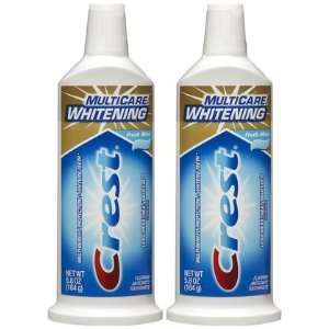   Multicare Whitening Toothpaste Fresh Mint 5.8 oz, 2 ct (Quantity of 4