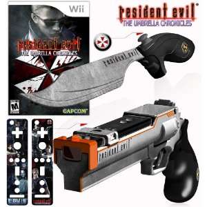  Resident Evil Umbrella Chronicles Magnum Gun Bundle 